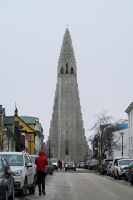Hallgrímskirkja, the main cathedral of Reykjavík